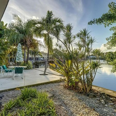 Waterfront Apartment Private Patio Pool Fort Lauderdale Exterior foto