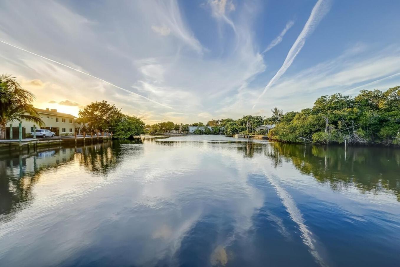 Waterfront Apartment Private Patio Pool Fort Lauderdale Exterior foto