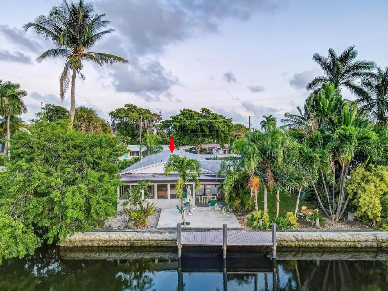 Waterfront Apartment Private Patio Pool Fort Lauderdale Exterior foto