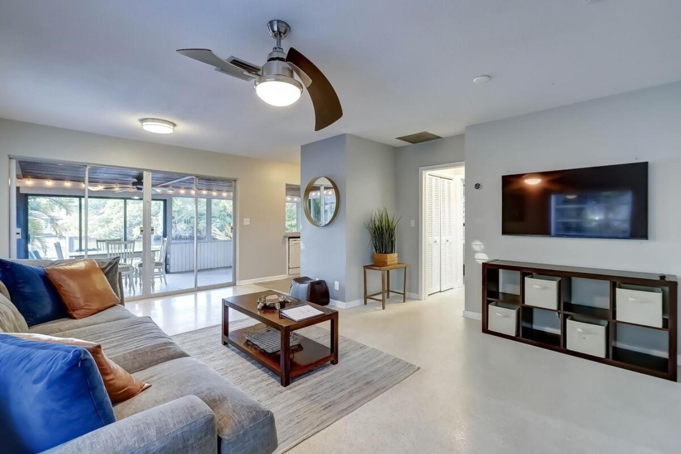 Waterfront Apartment Private Patio Pool Fort Lauderdale Exterior foto